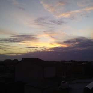 закат над "Орбитой"